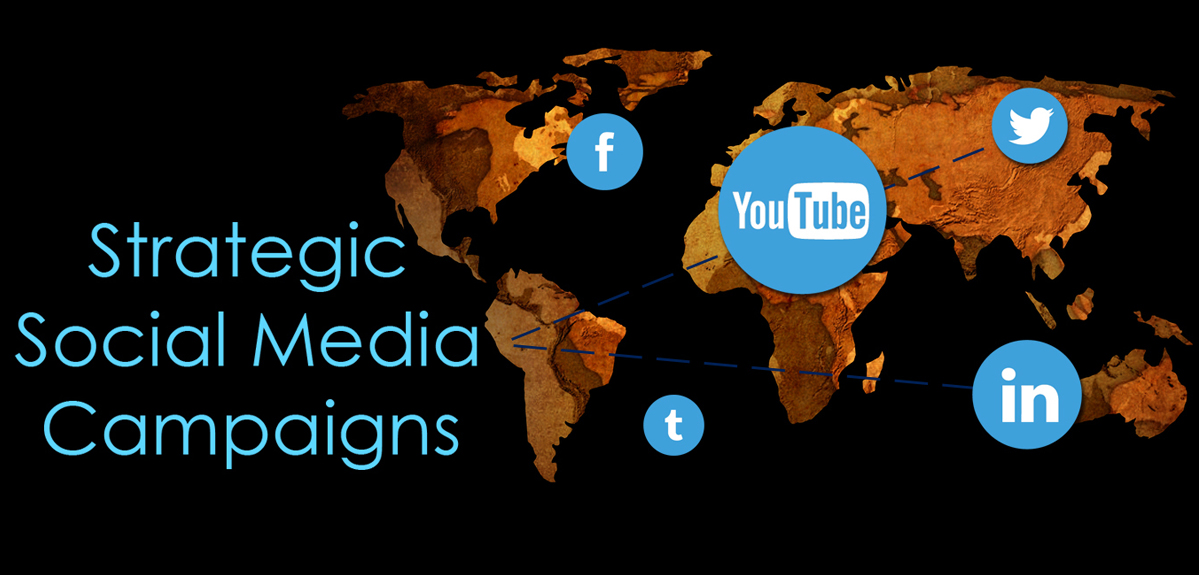 Dark Bubble Social Media World Banner